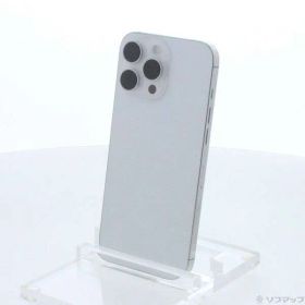 〔中古品〕 iPhone16 Pro Max 256GB ホワイトチタニウム MYWH3J／A SIMフリー【344】