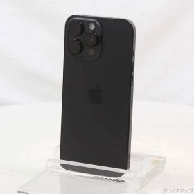 〔中古品〕 iPhone16 Pro Max 256GB ブラックチタニウム MYWG3J／A SIMフリー【368】