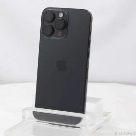 〔中古品〕 iPhone16 Pro Max 256GB ブラックチタニウム MYWG3J／A SIMフリー【295】