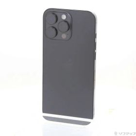 〔中古品〕 iPhone16 Pro Max 256GB ブラックチタニウム MYWG3J／A SIMフリー【295】