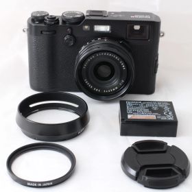 ☆フード付・ショット数5900☆ FUJIFILM デジタルカメラ X100F ブラック X100F-B フジフイルム #3974