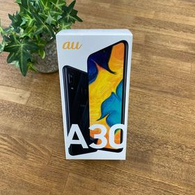 新品・未使用 Sam Sung A30 ブラック SCV43 SIMフリー送料無料