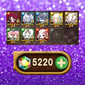 835.石5220セツナ+ジャスティス+運UP70↑ | ポコダン(ポコロンダンジョンズ)のアカウントデータ、RMTの販売・買取一覧