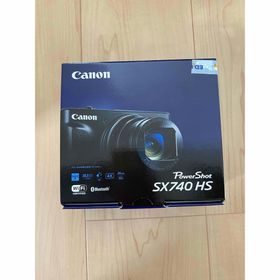 【新品未開封品】 Canon PowerShot SX740 HS ブラック(コンパクトデジタルカメラ)