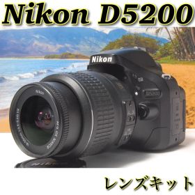 高画質✨Nikon D5200 レンズキット 届いてすぐに使える 初心者◎簡単