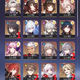 【引退アカウント】黄泉2凸+餅 キャストリス+餅 ヒアンシー トリビー 椒丘+餅 ホタル+餅 霊砂 | 崩壊スターレイル(崩スタ)のアカウントデータ、RMTの販売・買取一覧