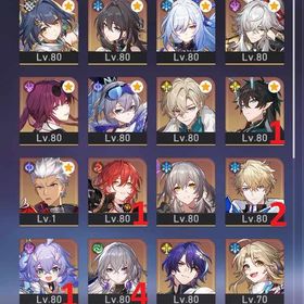 【PU確定20/90】キャストリス+餅 マダム・ヘルタ+餅 トリビー 黄泉 雲璃 鏡流+餅 メェイ | 崩壊スターレイル(崩スタ)のアカウントデータ、RMTの販売・買取一覧