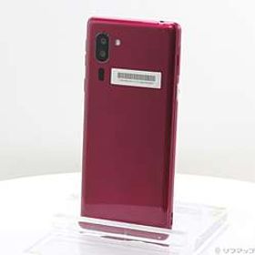 シンプルスマホ5 32GB ワインレッド A001SH SoftBank