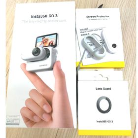 インスタスリーシックスティ(insta360)のInsta360 GO 3 アークティックホワイト 64GB アクションカ…(ビデオカメラ)