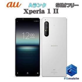 ★超美品★SOG01 Xperia 1 II ホワイト 128703-