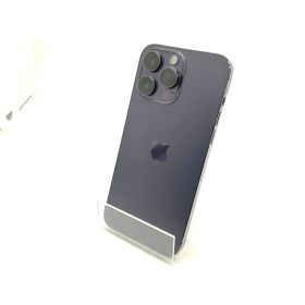 【中古】Apple SoftBank 【SIMフリー】 iPhone 14 Pro Max 1TB ディープパープル MQ9N3J/A【柏】保証期間1週間【ランクC】