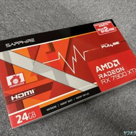 【新品】SAPPHIRE PULSE Radeon RX 7900 XTX GAMING OC 24GB