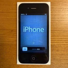 Apple iPhone 4 ブラック 16GB 本体 箱付き