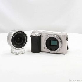〔中古〕SONY(ソニー) α6000 パワーズームレンズキット シルバー ILCE-6000L〔262-ud〕