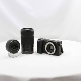 〔中古〕SONY(ソニー) α6400 ILCE-6400Y ダブルズームレンズキット ブラック〔305-ud〕