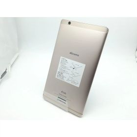 【中古】Huawei docomo 【SIMロック解除済み】 dtab Compact d-01J ゴールド 3GB 16GB【DS秋葉】保証期間1週間【ランクB】