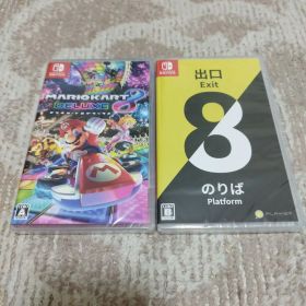 【新品・未開封品】Switch 8番出口・8番のりば・マリオカート8デラックス