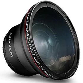【中古】52mm 0.43倍 AlturaフォトプロフェッショナルHD広角レンズ(マクロ部分付き) Nikon D7100 D7000 D5500 D5300 D5200 D5100 D3300 D3200 D3100 D300