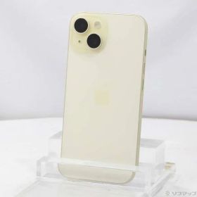 〔中古品〕 iPhone15 128GB イエロー MTMK3J／A SIMフリー【276】