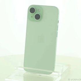 〔中古品〕 iPhone15 128GB グリーン MTMM3J／A SIMフリー【262】