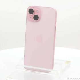 〔中古品〕 iPhone15 512GB ピンク MTMV3J／A SIMフリー【196】