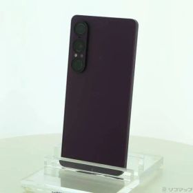 〔中古品〕 Xperia 1 VII 256GB オーキッドパープル SO-51F docomo SIMフリー【344】