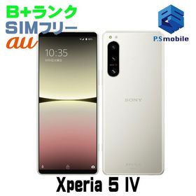 ★美品★SOG09 Xperia 5 IV エクリュホワイト 804028-