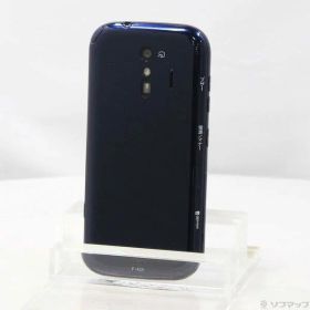 【中古】FUJITSU(富士通） らくらくスマートフォン 32GB ネイビー F-42A docomoロック解除SIMフリー 【377-ud】