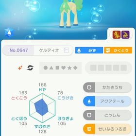 HOME 色ケルディオ | ポケモンSV(スカーレットバイオレット)のアカウントデータ、RMTの販売・買取一覧