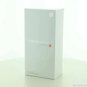 〔未使用品〕 未使用品 Xiaomi 14T Pro 256GB チタングレー MZB0HIMJP SIMフリー【349】