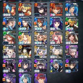 引退データ | グラサマ(グランドサマナーズ)のアカウントデータ、RMTの販売・買取一覧