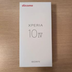 新品未使用 Sony Xperia 10 IV (SO-52C) ホワイト