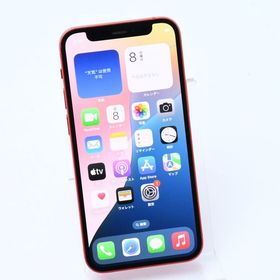 SIMフリー iPhone12 mini 128GB レッド