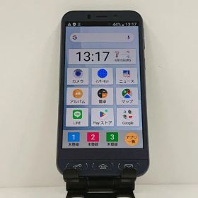 シンプルスマホ4 704SH SoftBank ネイビー 送料無料 本体 c14002