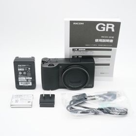新品級 リコー RICOH GR III シャッター回数1140回！あると嬉しい取説付！