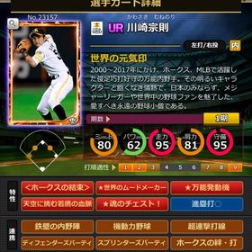 Kカード 川崎宗則 完璧特性 結束,血脈,固有3 | モバプロ2レジェンドのアカウントデータ、RMTの販売・買取一覧