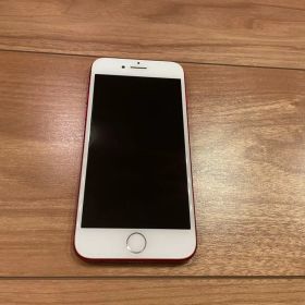 Iphone7 Red 128GB SIMフリーバッテリー最大容量78％ 良品