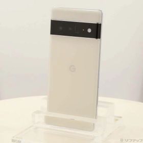 【中古】GOOGLE(グーグル) Google Pixel 6 Pro 128GB クラウディホワイト GF5KQ SIMフリー 【344-ud】