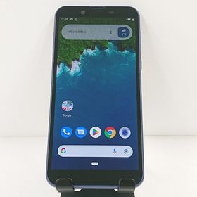 Android One S5 S5-SH Y!mobile ダークブルー c11126