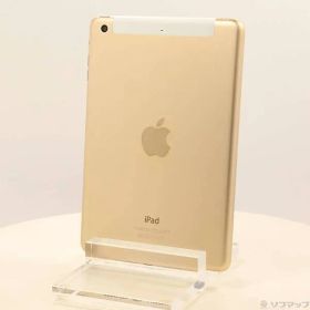 〔中古品〕 iPad mini 3 16GB ゴールド MGYR2J／A docomo【344】
