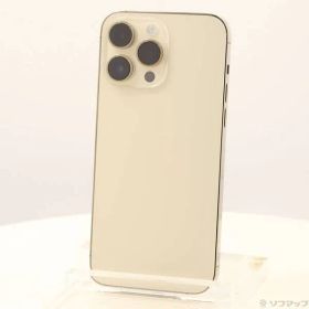 〔中古品〕 iPhone14 Pro Max 128GB ゴールド MQ983J／A SIMフリー【276】