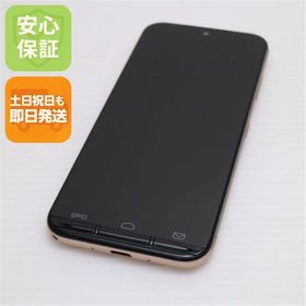 安心保証 新品同様 KY-51B あんしんスマホ ピンクゴールド 白ロム