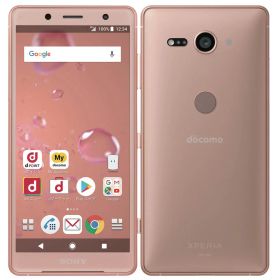 【中古】Bランク【やや傷や汚れあり】 SIMロック解除済み 元docomo SO-05K SONY Xperia XZ2 Compact コーラルピンク 本体のみ 利用制限〇(白ロム) 送料無料
