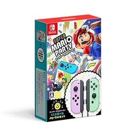 【中古】(非常に良い)スーパー マリオパーティ 4人で遊べる Joy-Conセット(パステルパープル/パステルグリーン) -Switch