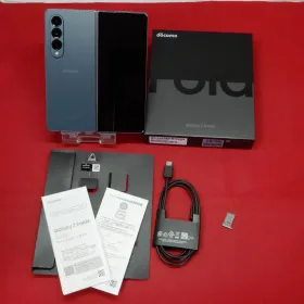 SAMSUNG Galaxy Z Fold4 SC-55C docomo SIMフリー グレイグリーン