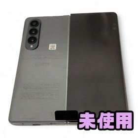 ★未使用★ スマートフォン Samsung サムスン Galaxy Z Fold4 グレイグリーン SIMフリー SCG16SHA AMK740782相