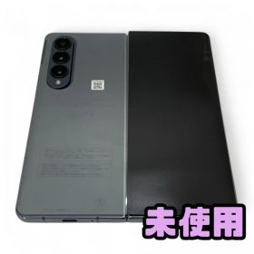 ★未使用★ スマートフォン Samsung サムスン Galaxy Z Fold4 グレイグリーン SIMフリー SCG16SHA AMK740783相