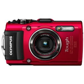 OLYMPUS STYLUS TG-4 RED Tough (4倍／防水／SDXC／レッド)