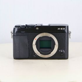 フジフイルム(富士フイルム)の【中古】(フジフイルム) FUJIFILM X-E3 ボディ ブラック(コンパクトデジタルカメラ)