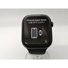 【中古】Apple Apple Watch Series10 46mm GPS ジェットブラックアルミニウムケース/ブラックスポーツバンド (M/L) MWWQ3J/A【大阪堂島】保証期間1ヶ月【ランクB】